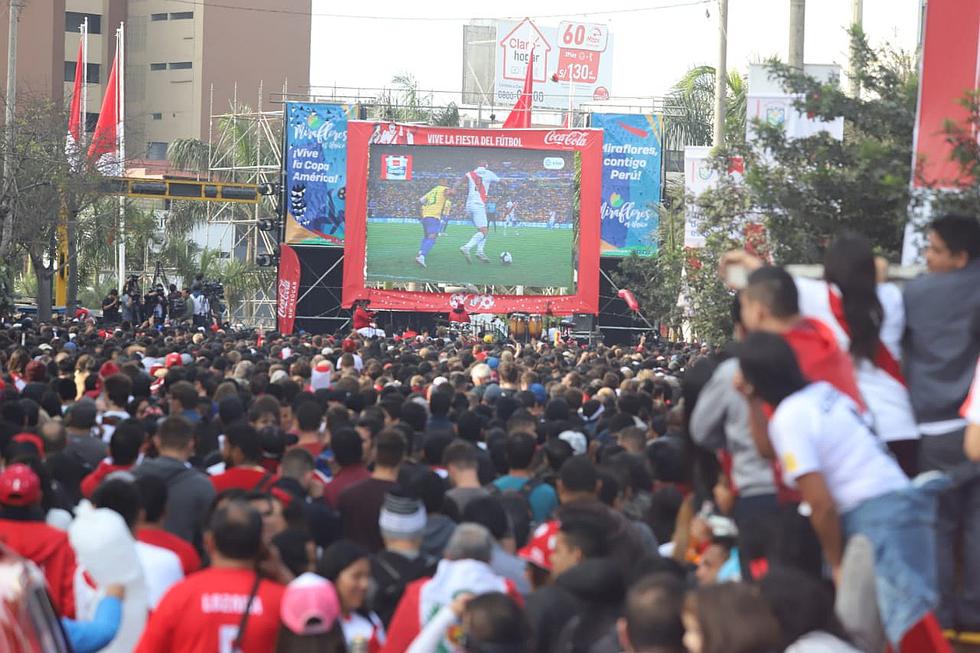 Perú vs. Brasil | Así se vive la final de la Copa América en distintos puntos de Lima | FOTOS 