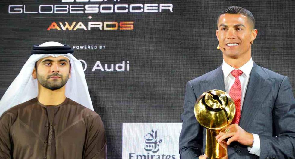 Cristiano Ronaldo consiguió el premio al mejor jugador del siglo en el