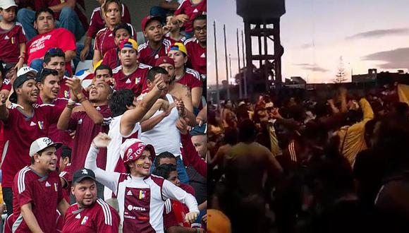 Sub 17: Venezolanos arman la fiesta en la previa del Perú vs. Venezuela 