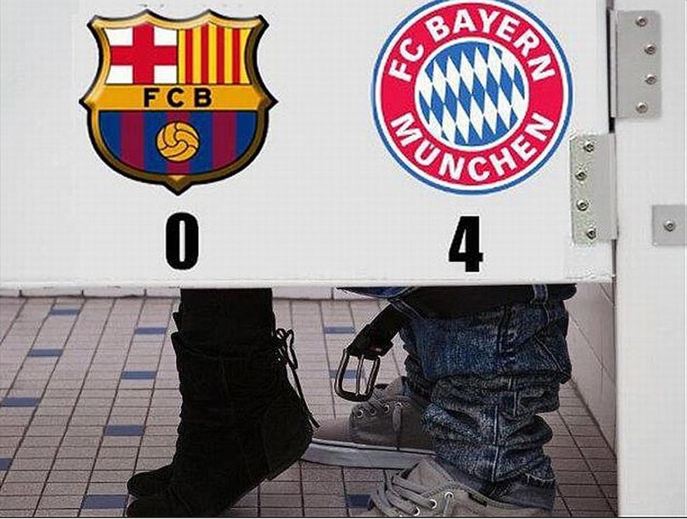Mira los mejores memes de la victoria del Bayern Munich sobre Barcelona