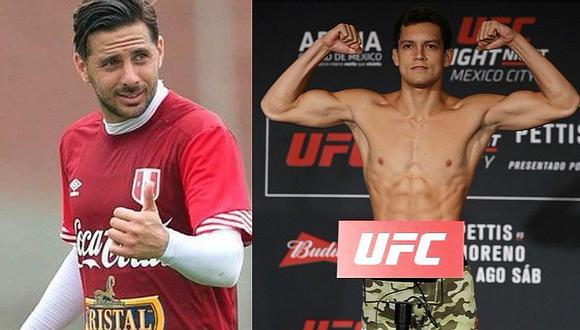 Claudio Pizarro se emociona al ver pelea de peruano en la UFC