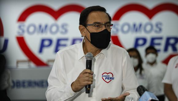 Martín Vizcarra es candidato al Congreso de Somos Perú. (Foto: GEC)