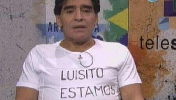 Diego Maradona sobre sanción a Luis Suárez: A quién mató?