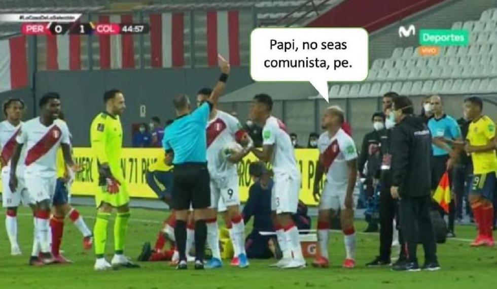 Estos son los mejores memes de la derrota de Perú ante Colombia.