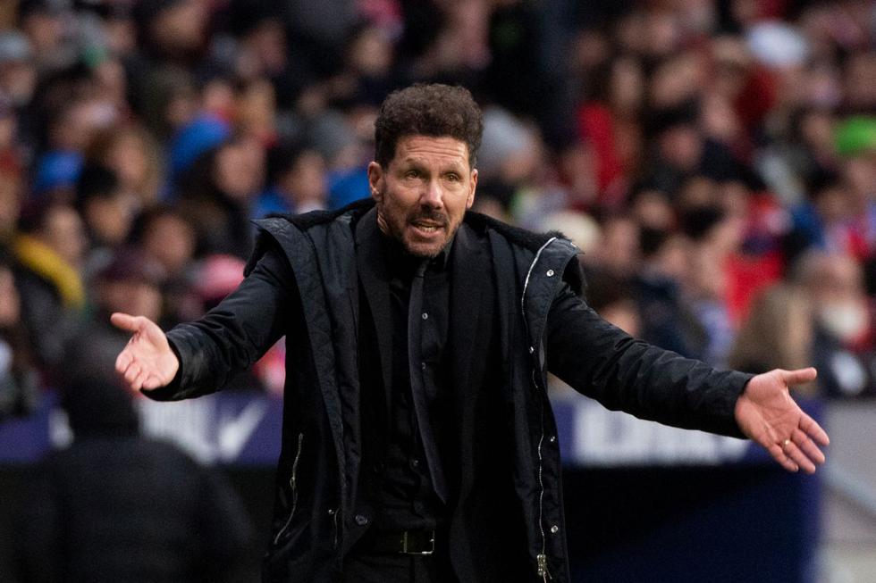 Diego Simeone | Atlético de Madrid | Salario: 15 millones de euros. (Foto: AFP)