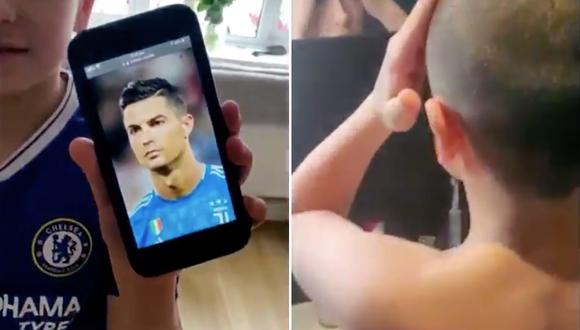 Un niño aprendió a la mala que existe más de un Ronaldo en el planeta fútbol al momento de pedirle a alguien de confianza que te corte el cabello como el jugador. (Foto: NOWAYFARER en YouTube)