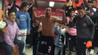 El emotivo festejo en los vestuarios del Sport Boys tras el triunfo ante Melgar en el Callao | VIDEO