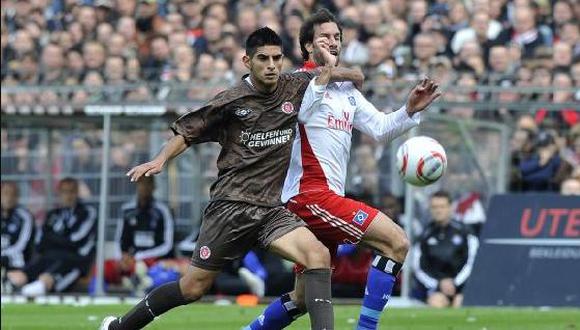 St. Pauli de Zambrano venció 1-0 al Hamburgo y se aleja del descenso