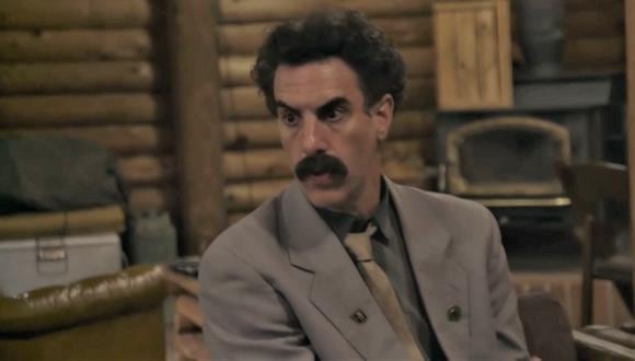 Baron Cohen regresó para protagonizar al cómico periodista en "Borat 2" (Foto: Amazon Prime Video)