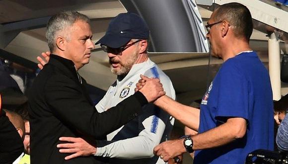 El asqueroso gesto del DT de Chelsea con Mourinho tras finalizar el encuentro