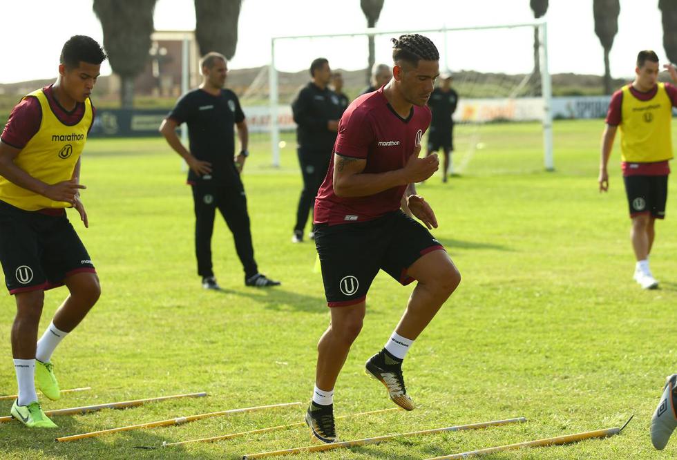 Así fue el primer día de la pretemporada de Universitario en Campo Mar. (Foto: Fernando Sangana)