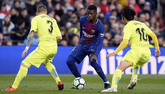 Barcelona vuelve a sufrir por baja de Ousmane Dembele