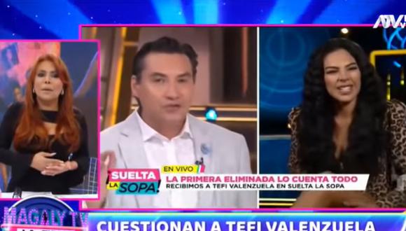 Magaly Medina y su dura critica a periodista mexicano por incómoda pregunta a Stephanie Valenzuela. (Foto: Captura de video)