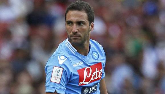 Gonzalo Higuaín se suma a la pretemporada del Nápoli 