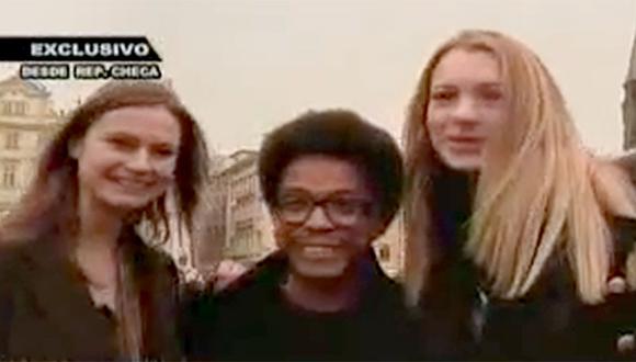 Hijo de mundialista Eloy Campos la hace linda con modelos europeas