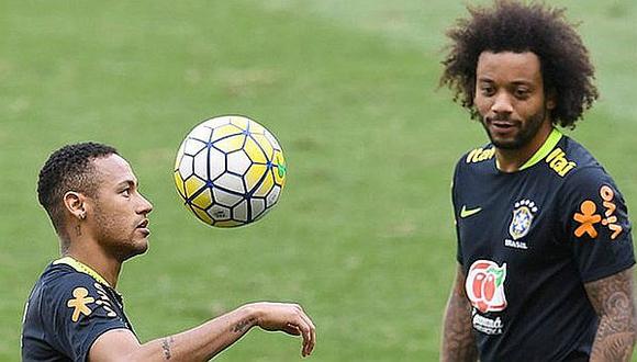 Marcelo: "Creo que Neymar jugará algún día en el Real Madrid"