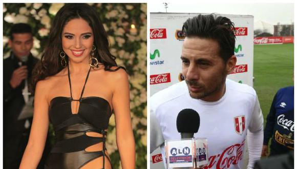 Selección peruana: reina de belleza calienta el ánimo de Claudio Pizarro