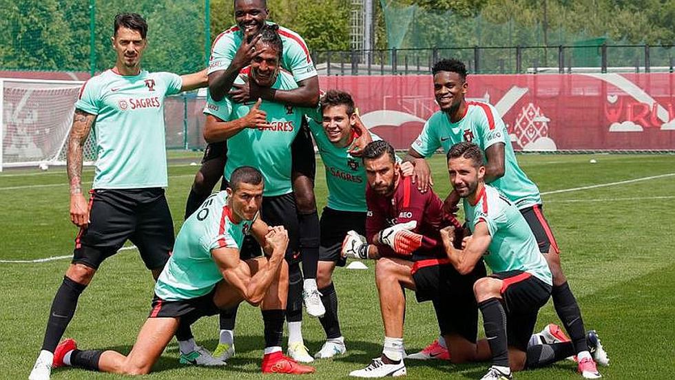 Cristiano Ronaldo atrae atención en Kazan con Portugal [FOTOS]