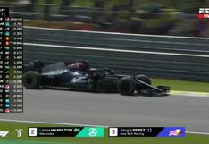 Lewis Hamilton y Sergio ‘Checo’ Pérez protagonizan vibrante duelo en el GP de Brasil