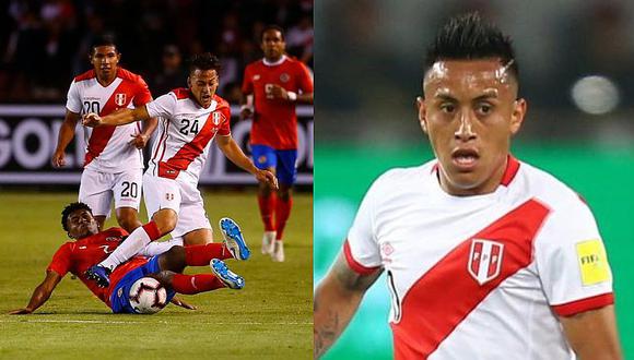 Christian Cueva y su mensaje de aliento a la selección peruana