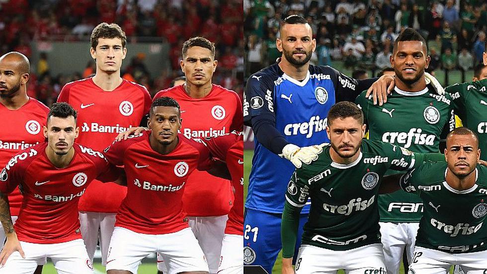 Paolo Guerrero fue titular en la derrota de Internacional ante Palmeiras por la Copa de Brasil