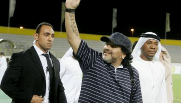 Maradona suena como posible técnico de la selección de Dubai