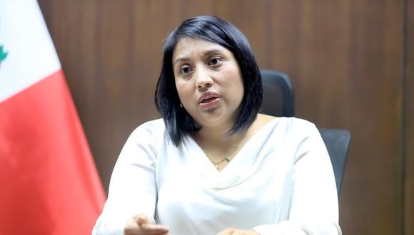 Ana Neyra, ministra de Justicia y Derechos Humanos, confirmó que el Ejecutivo presentaría una demanda ante el TC. (Foto: GEC)