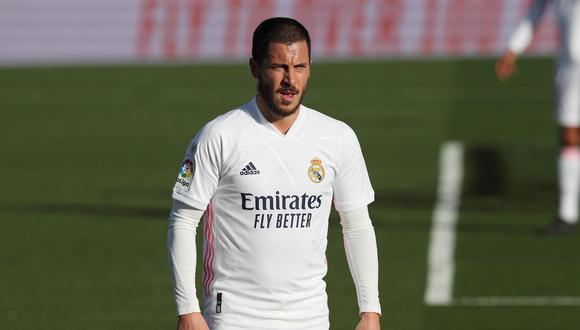 Real Madrid confirmó una nueva lesión de Eden Hazard. (Foto: EFE)