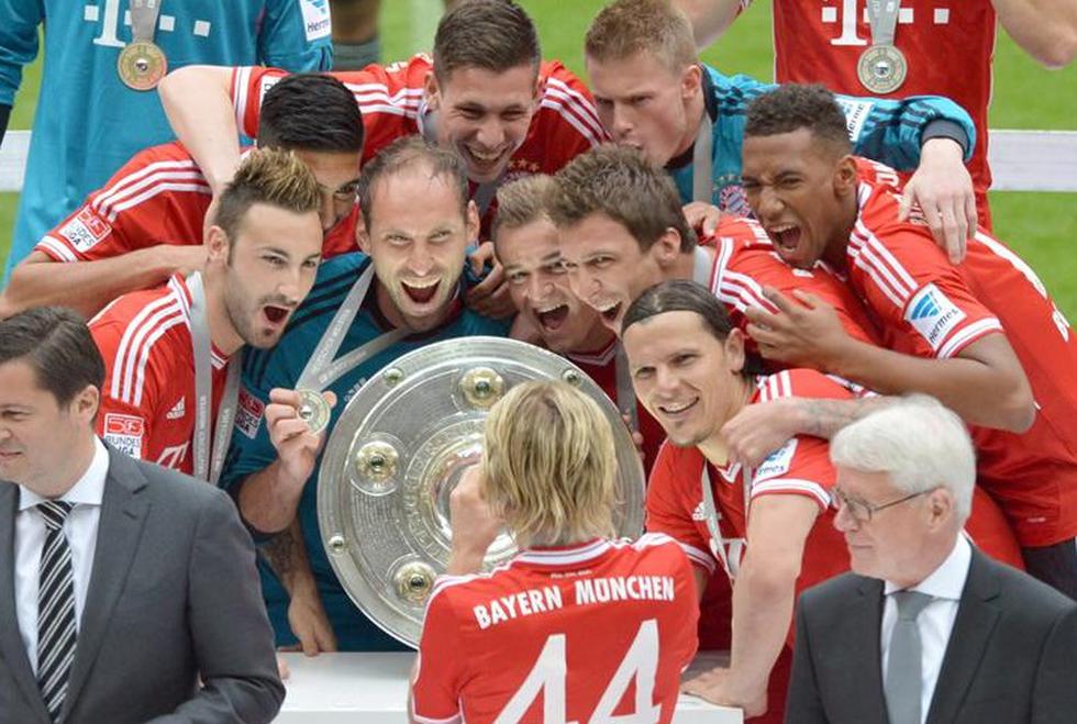 Bayern Munich y Claudio Pizarro celebran título en la Bundesliga [FOTOS]