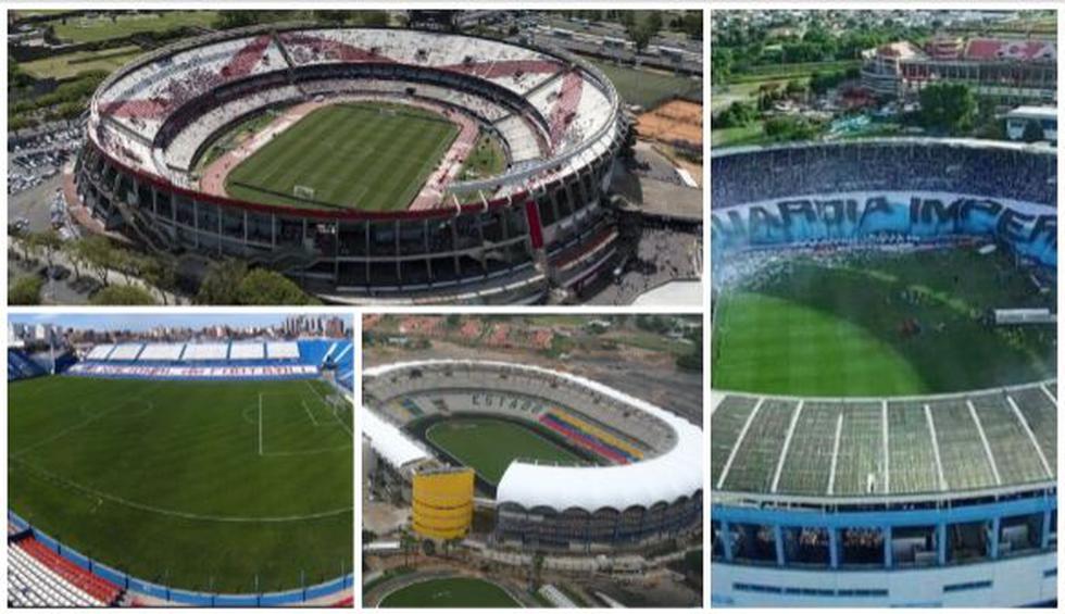 Los estadios donde jugarán los clubes peruanos la Copa Libertadores 2020. (Agencias)
