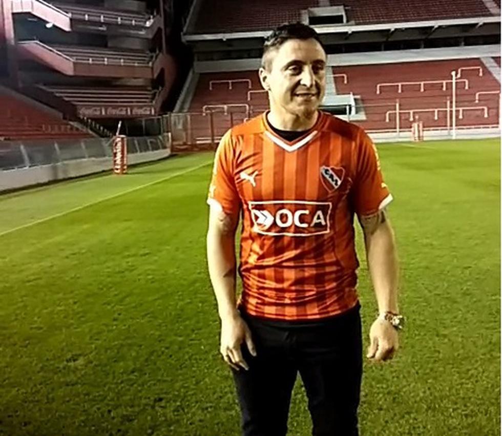 Cristian 'Cebolla' Rodríguez es presentado en Independiente de Argentina