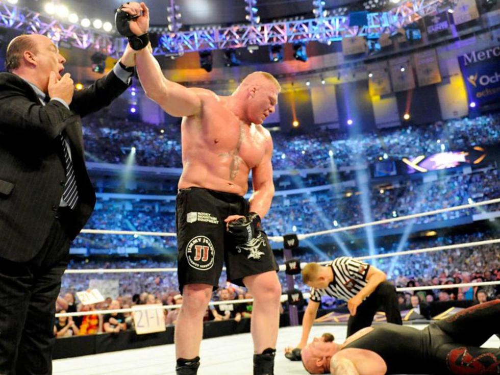 Wrestlemania 36 EN VIVO vía Fox Sports: Lesnar  gana y rompe la racha - 21 - 1