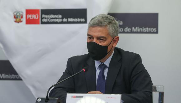 El ministro del Interior, José Elice Navarro, dio positivo al COVID-19.