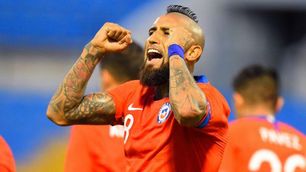 Arturo Vidal tiene 115 partidos con camiseta de la selección mayor de Chile. (Foto: AFP)