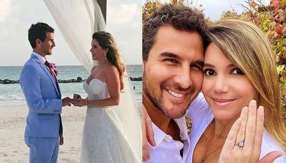 Alexandra Hörler anunció que se casó con Juan Francisco Pardo. (Foto: @alexandrahorler).
