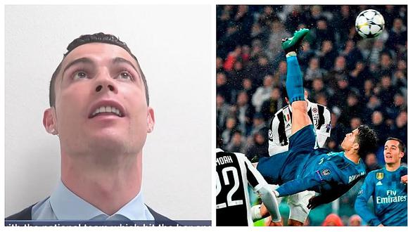 Cristiano Ronaldo: "No tengo palabras para describir mi gol" (VIDEO)