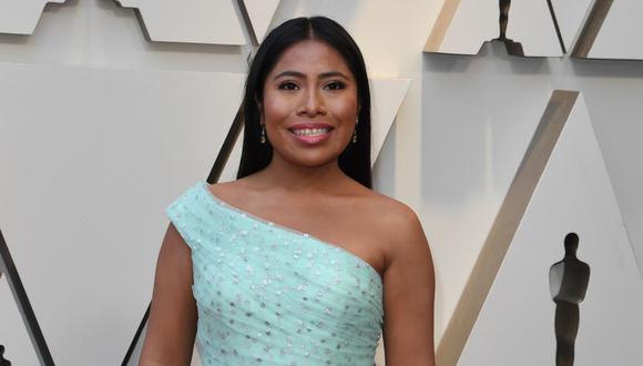 Yalitza Aparicio figura entre los 819 artistas invitados este año por la Academia de Hollywood para unirse a la institución que organiza los Oscar. (Foto: AFP).