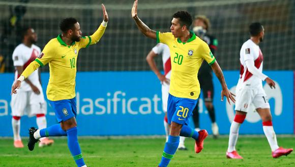 Brasil goleó a la selección peruana por 4-0 en la fase de grupos. (Foto: AFP)