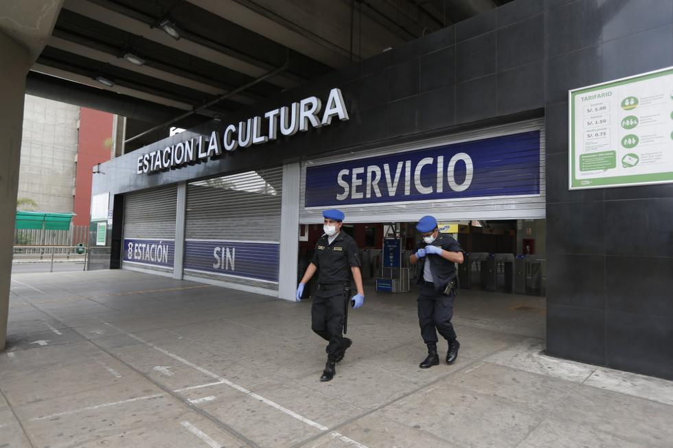 Así luce Lima en el día 21 de cuarentena con el tránsito prohibido de todas las personas. Foto: Francisco Neyra / GEC