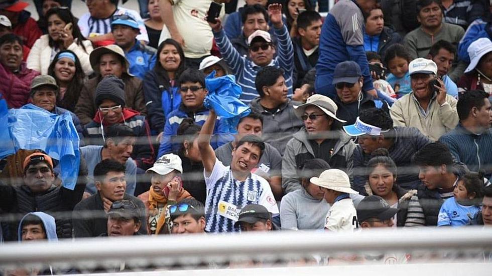 Hinchas de Alianza alentaron a Binacional en triunfo ante la 'U'