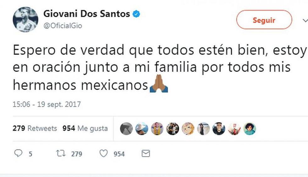 Futbolistas del mundo envían mensajes de aliento tras terremoto en México [FOTOS]