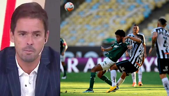 Usuarios en redes sociales cuestionaron la narración de Mariano Closs durante el partido de Palmeiras vs. Santos por la final de la Copa Libertadores.