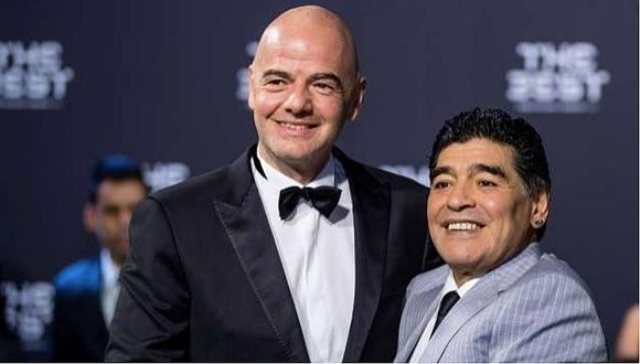 Revelan cuánto paga la FIFA a Maradona por cada evento al que asiste