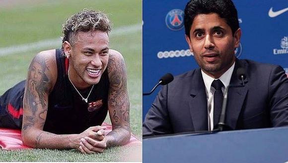 Presidente del PSG: "Por ahora, prefiero no hablar de Neymar"