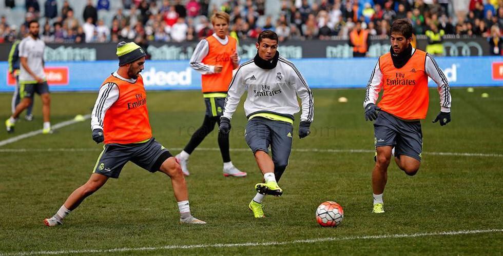 Real Madrid: Más de 10 mil hinchas presentes en el entrenamiento en Australia [FOTOS]