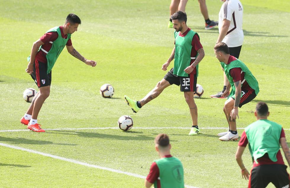 Entrenamiento de River Plate en Estadio de Alianza Lima. (Fotos: Violeta Ayasta / GEC)