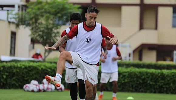 Universitario: Alejandro Hohberg y sus primeras palabras tras entrenamientos