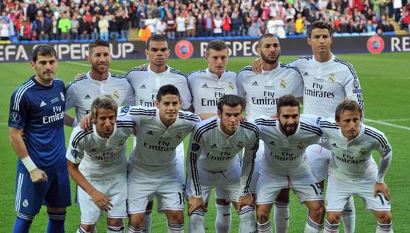 Super Copa de Europa: Real Madrid alineó el once titular más caro de la historia del fútbol