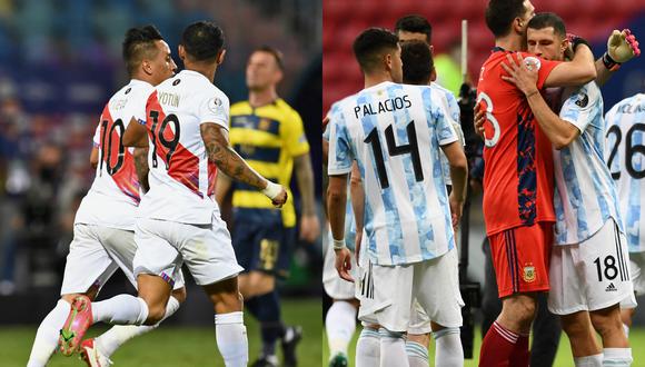 Perú no se enfrenta a Argentina por Copa América desde la edición del 2007. (Foto: AFP)