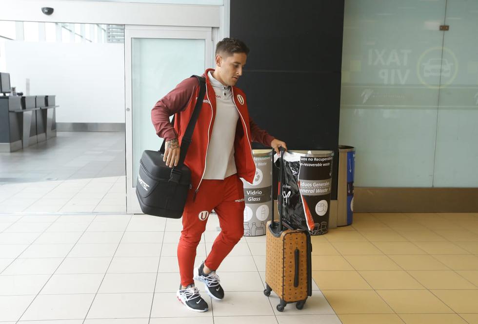 Universitario de Deportes llegó a Lima para preparar su partido de presentación en la 'Noche Crema'. Fotos: Jesús Saucedo / GEC
